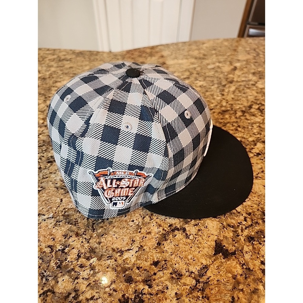Tigers Plaid Allstar Fitted Hat Wool Blend‎ - Picture 2 of 5